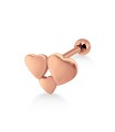 Tri Heart Helix Ear Piercing TIP-282