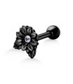 Delicate Flowery Helix Ear Piercing TIP-677