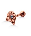 Delicate Flowery Helix Ear Piercing TIP-677
