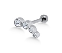 Rhinestone Helix Ear Piercing TIP-864