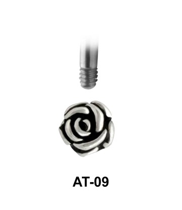 Rose Shaped 1.2 Piercing Attachment AT-09