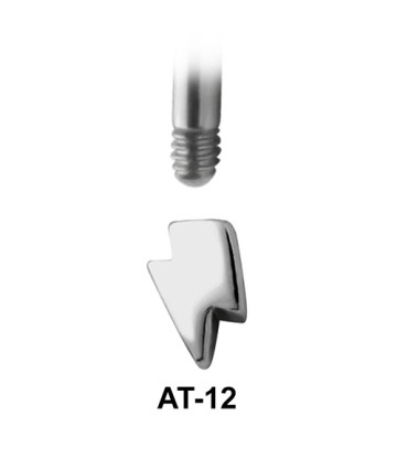 Thunderbolt Shaped 1.2 Piercing Attachment AT-12