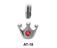 Crown Shaped 1.2 Piercing Attachment AT-18