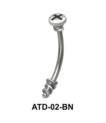 Screw Multi Face Piercing ATD-02