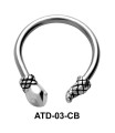 Snake Multi Face Piercing ATD-03