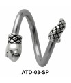 Snake Multi Face Piercing ATD-03