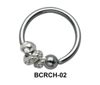 Snake Closure Rings Charms BCRCH-02