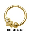Snake Closure Rings Charms BCRCH-02