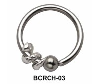 Snake Closure Rings Charms BCRCH-03