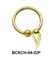 Wings Closure Rings Charms BCRCH-04