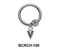Spike Closure Rings Charms BCRCH-100