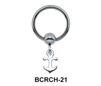 Anchor Closure Rings Charms BCRCH-21