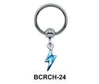 Hot Helix Charm And Closure Ring BCRCH-24