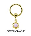 Glowing Pearl On Closure Ring BCRCH-36p