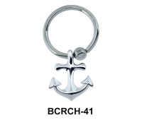 Anchor Shaped Closure Rings Charm BCRCH-41