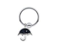 Umbrella Ferido Crystal Closure Rings Charms BCRCH-49