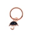 Umbrella Ferido Crystal Closure Rings Charms BCRCH-49