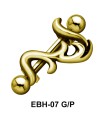 Climber Shaped Eyebrow Piercing EBH-07