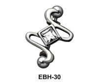 Rope Shaped Eyebrow Piercing EBH-30
