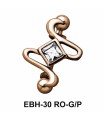 Rope Shaped Eyebrow Piercing EBH-30