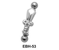 Knife Shaped Eyebrow Piercing EBH-53