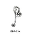 Snake Shaped Eyebrow Piercing EBP-03