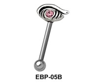 Stone Set Eye Eyebrow Piercing EBP-05