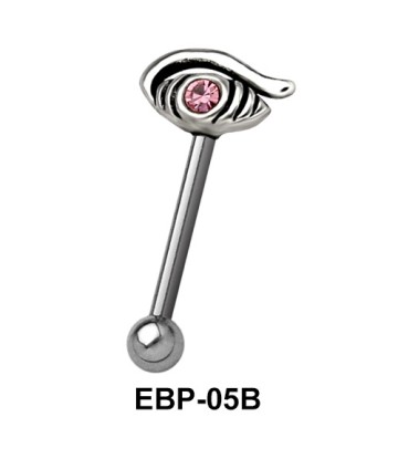 Stone Set Eye Eyebrow Piercing EBP-05