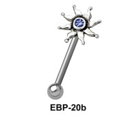 Sun Shaped Eyebrow Piercing EBP-20