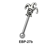 Clown Shaped Eyebrow Piercing EBP-27
