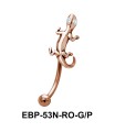 Lizard Shaped Eyebrow Piercing EBP-53