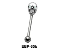 Skull Shaped Eyebrow Piercing EBP-65