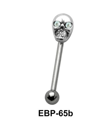 Skull Shaped Eyebrow Piercing EBP-65