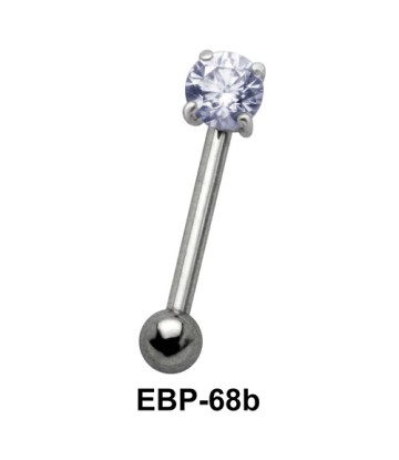 Round CZ Eyebrow Piercing EBP-68