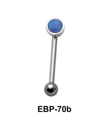 3 mm. Opal Eyebrow Piercing EBP-70