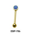 3 mm. Opal Eyebrow Piercing EBP-70