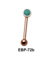 3 mm. Turquoise Eyebrow Piercing EBP-72