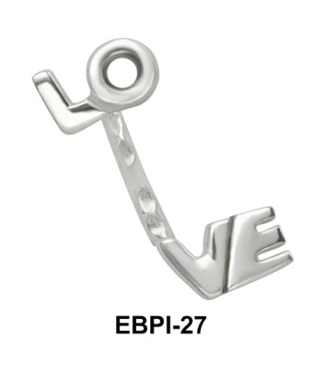 LOVE Eyebrow Parallel Push-In EBPI-27