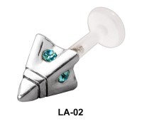 Arrow Shaped Labret Push-in LA-02