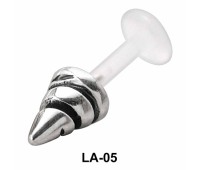 Designed Conical Shaped Labrets Push-in LA-05