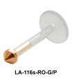 Arrow Front Shaped Face Piercing LA-116s 