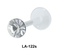 Stone Set Gorgeous Labrets Push-in LA-122s