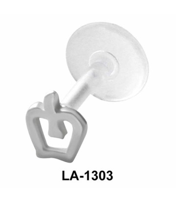 Hollow Apple Shaped labrets Push-in LA-1303