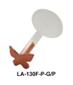 Butterfly Shaped Labret Push-in LA-130F