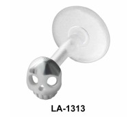 Skull Shaped Labrets Push-in LA-1313
