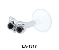 Owl Labrets Push-in LA-1317