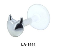 Devil Face Shaped Labrets Push-in LA-1444