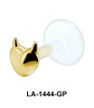 Devil Face Shaped Labrets Push-in LA-1444
