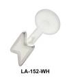 Labret Piercing with PTFE LA-152