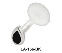 Pear Shaped Labrets Push-in LA-156